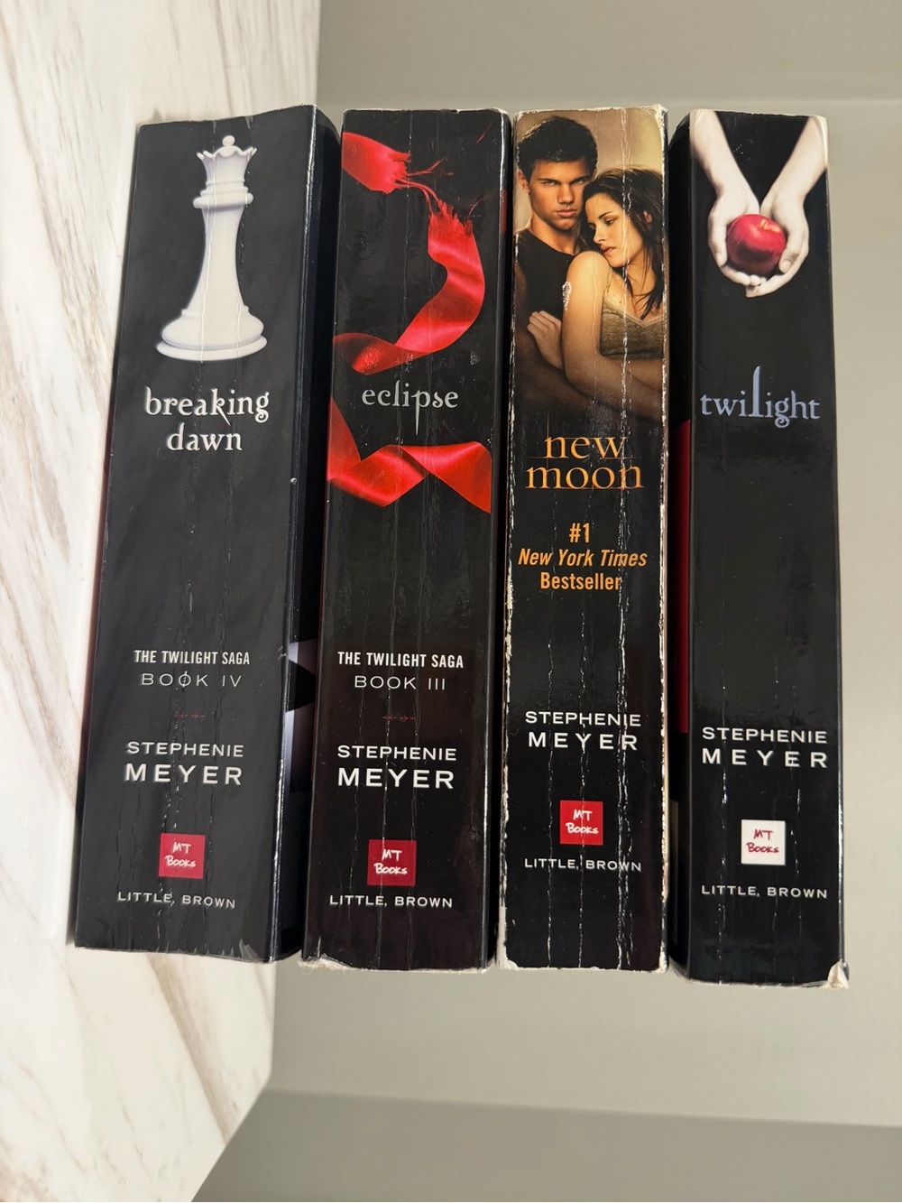 Twilight Saga Series Soft Cover 4 Book Set Stephanie Meyers Vampire Romance YA